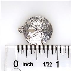 James Avery Retired Sand Dollar Sterling Silver Charm